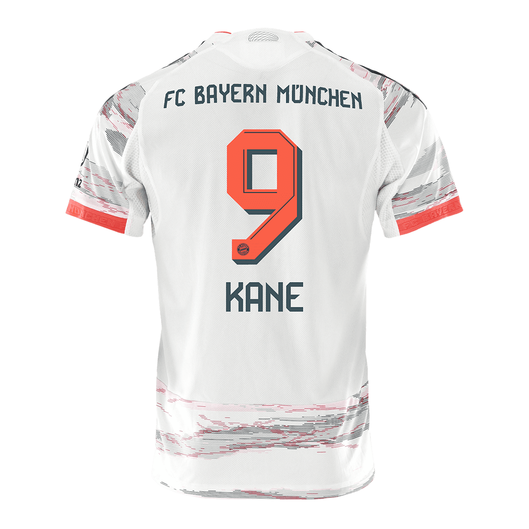 Bayern Munich 2025/26 Away Soccer Jersey - KANE #9 (Player Edition)
