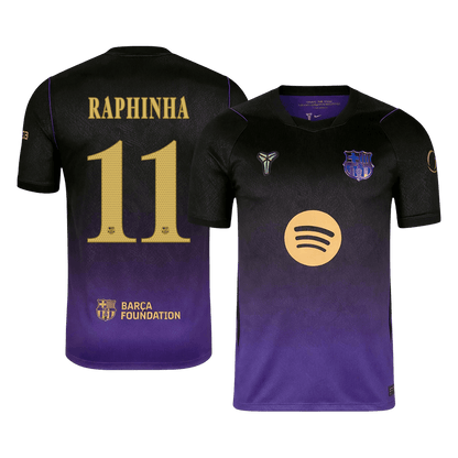 Barcelona 2026/27 Away Soccer Jersey - RAPHINHA #11 – UCL