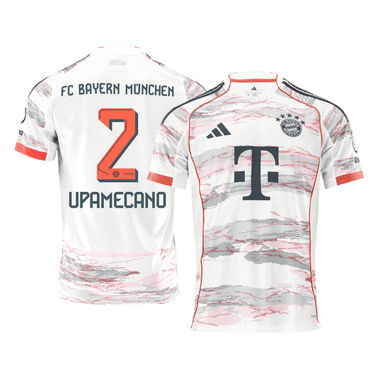 Bayern Munich 2025/26 Away Soccer Jersey - UPAMECANO #2