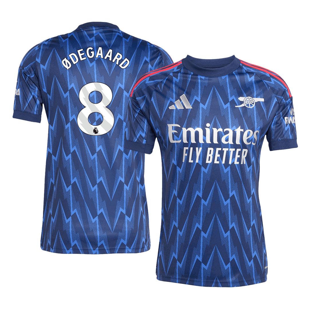 ØDEGAARD #8 Men's Arsenal 2025/26 Away Soccer Jersey