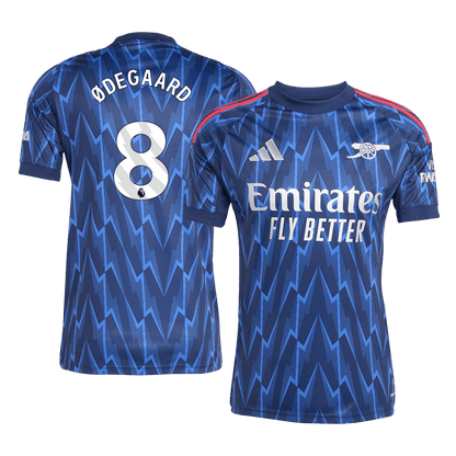 ØDEGAARD #8 Men's Arsenal 2025/26 Away Soccer Jersey