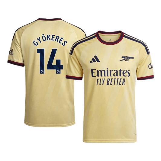 Arsenal 2026/27 Third Away Soccer Jersey - GYÖKERES #14 (Player Edition)