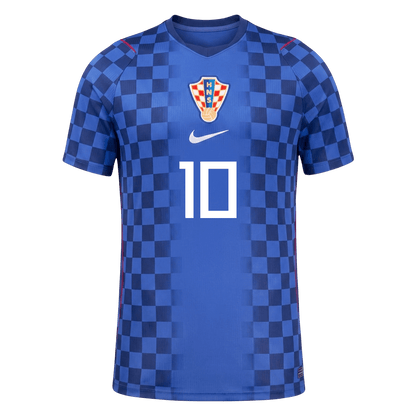 Croatia World Cup 2026 Away Soccer Jersey - MODRIĆ #10
