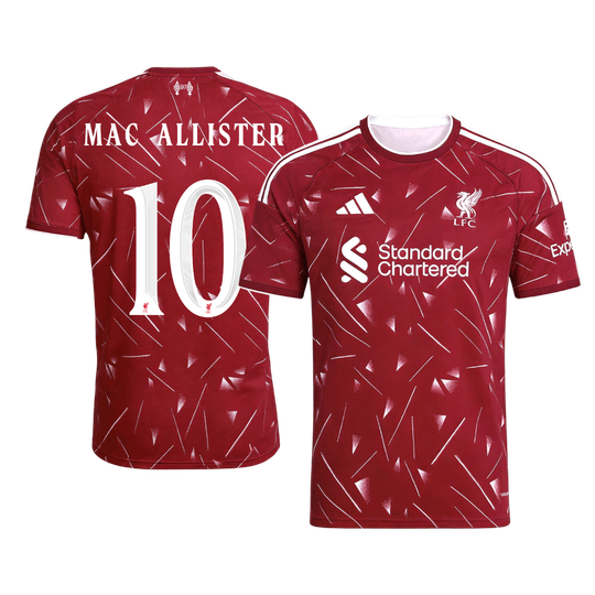 Liverpool 2026/27 Home Soccer Jersey - MAC ALLISTER #10 – UCL
