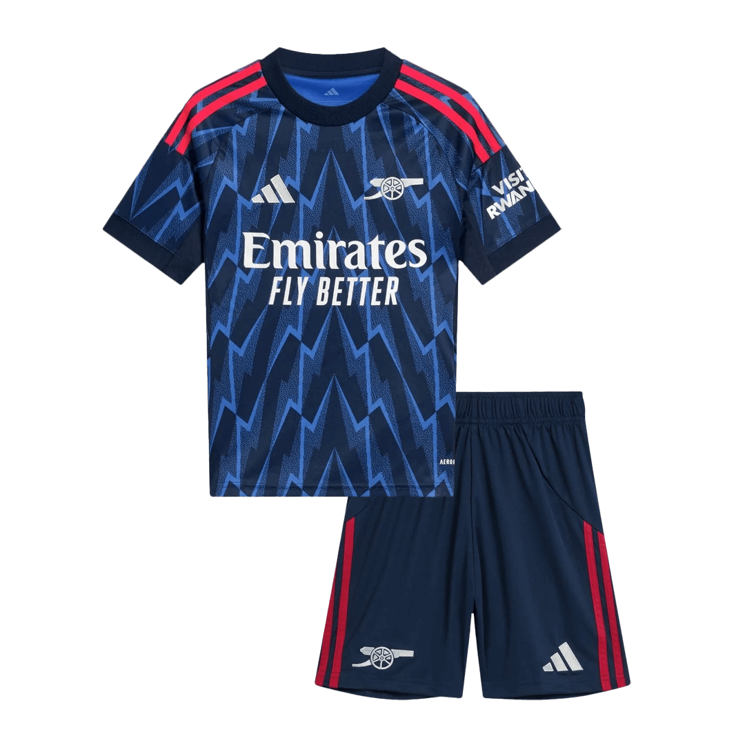 Kids Arsenal 2025/26 Away Soccer Kit
