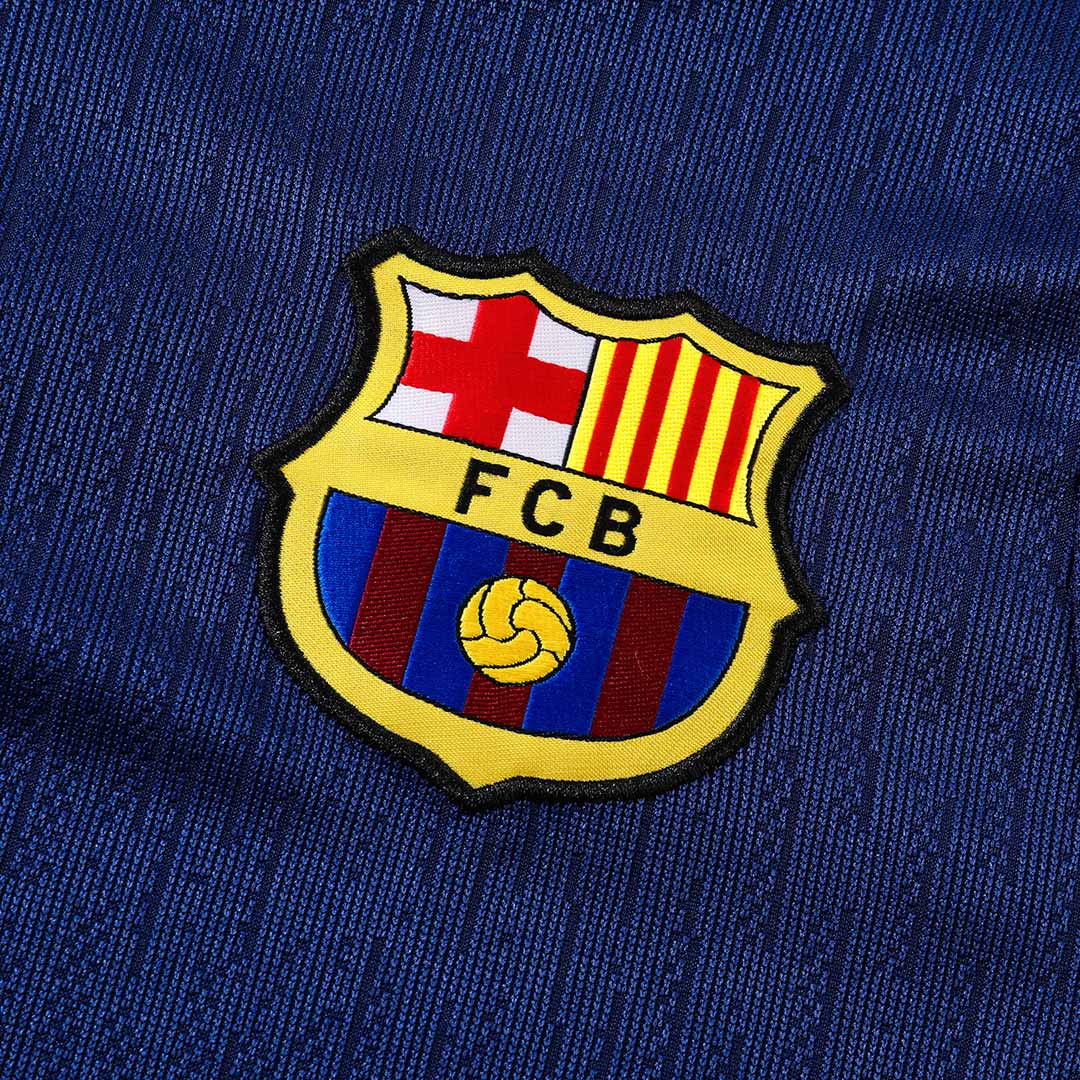 Kid's Barcelona 2025/26 Zipper Sweatshirt Kit