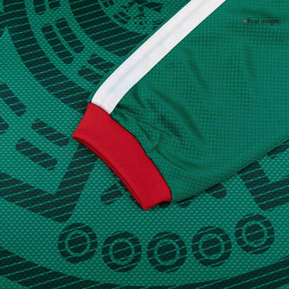 Men's Mexico World Cup 2026 Home Long Sleeve Soccer Jersey