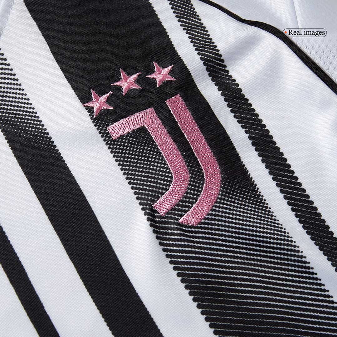 Kids Juventus 2025/26 Home Soccer Kit