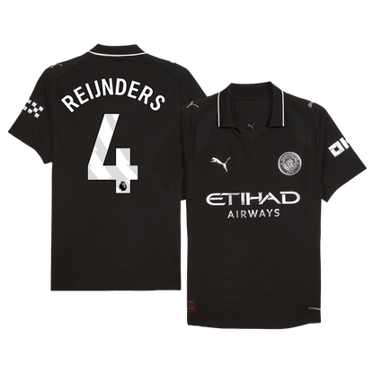 Manchester City 2025/26 Away Soccer Jersey - REIJNDERS #4 (Player Edition)