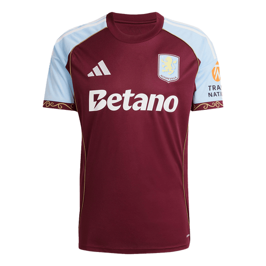 Men's Aston Villa 2025/26 Home Soccer Jersey