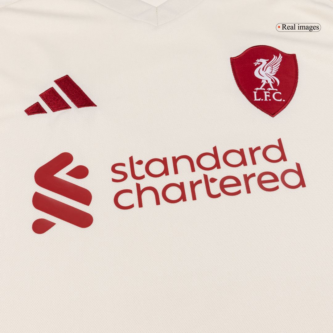 Men's Liverpool 2025/26 Away Soccer Jersey Kit