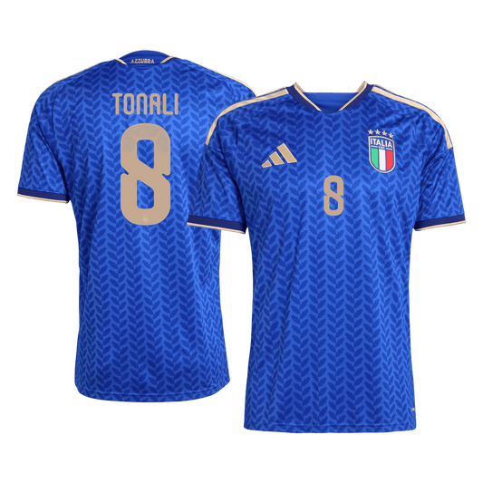 Italy World Cup 2026 Home Soccer Jersey - TONALI #8