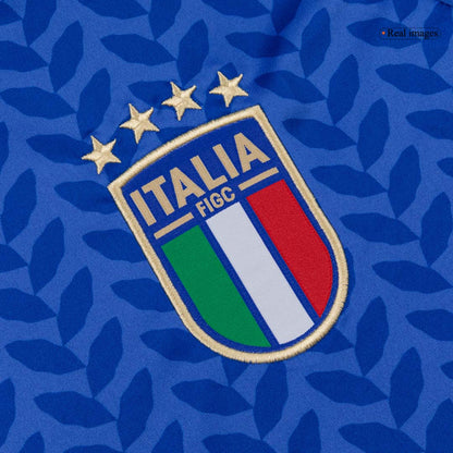 Italy World Cup 2026 Long Sleeve Home Soccer Jersey