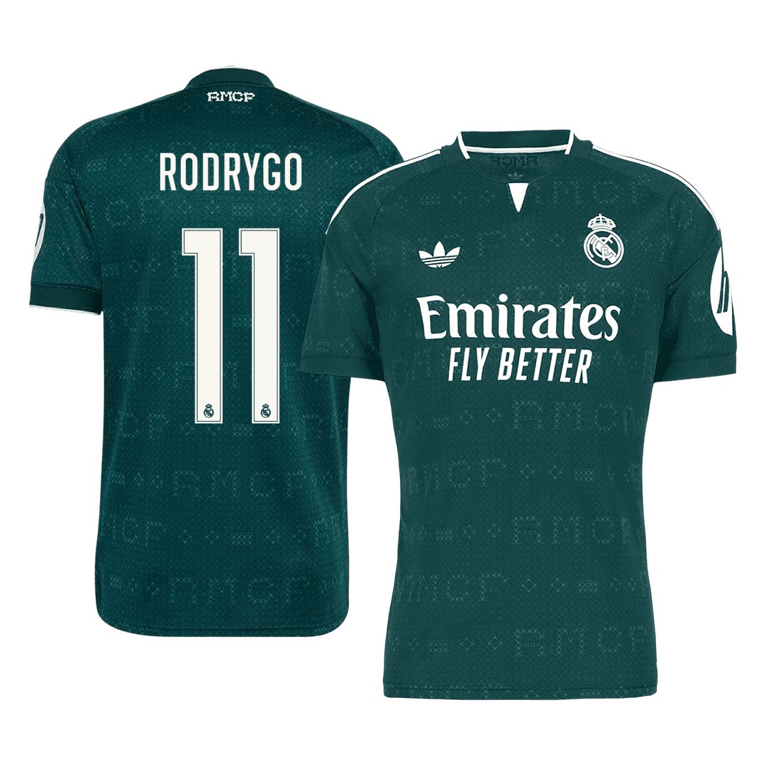 Real Madrid 2026/27 Away Soccer Jersey - RODRYGO #11