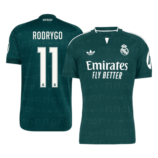 Real Madrid 2026/27 Away Soccer Jersey - RODRYGO #11