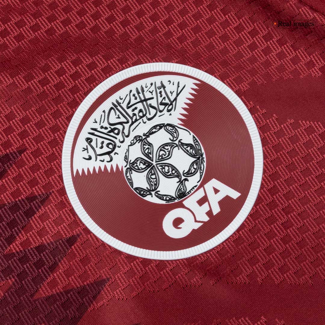 Men's Qatar World Cup 2026 Player Version Home Soccer Jersey - Slim Fit