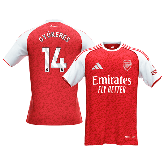 Arsenal 2025/26 Home Soccer Jersey - GYÖKERES #14