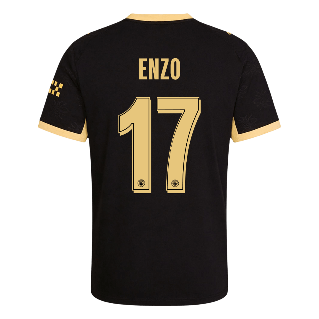 Manchester City 2026/27 Away Soccer Jersey - ENZO #17 – UCL (Player Edition)