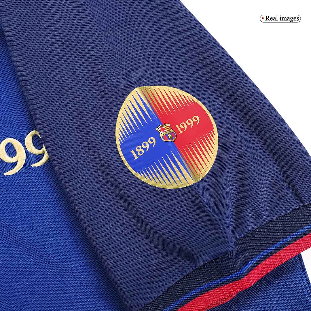 Retro Men's Barcelona 1999/00 Home Soccer Jersey
