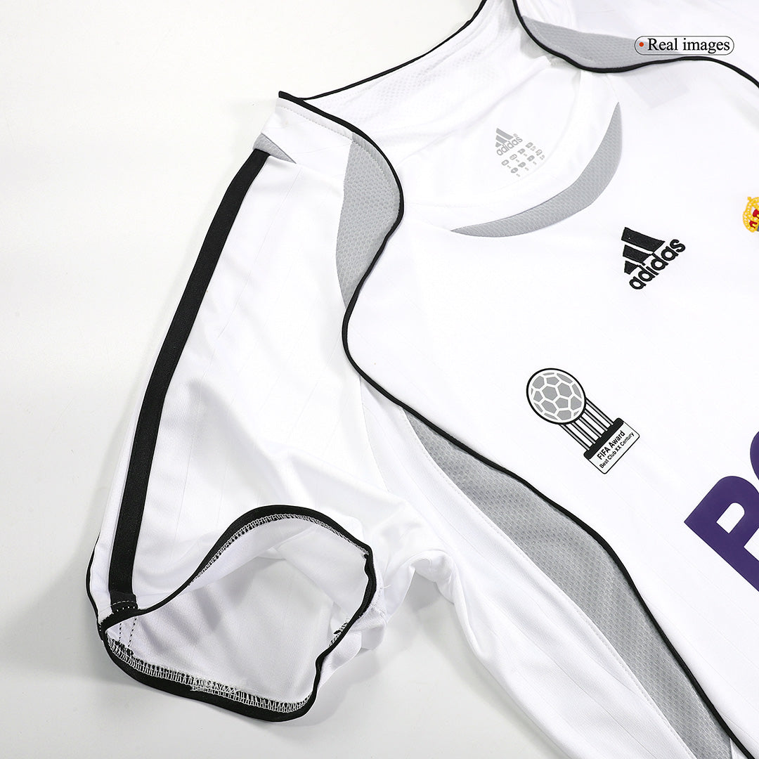 Retro BECKHAM #23 Men's Real Madrid 2006/07 Home Soccer Jersey