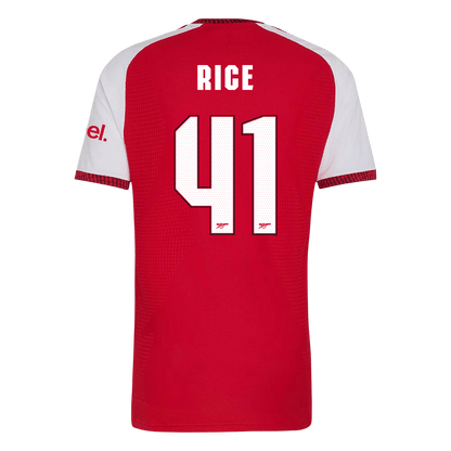 Arsenal 2026/27 Home Soccer Jersey - RICE #41 – UCL (Player Edition)