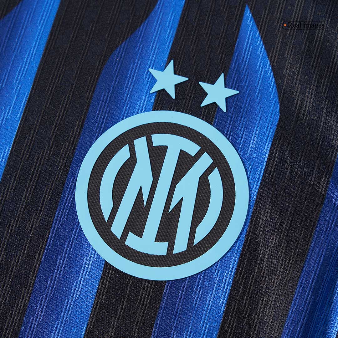 Inter Milan 2025/26 Home Soccer Jersey - DUMFRIES #2 (Player Edition)