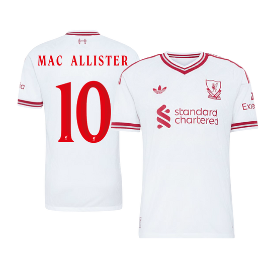 Liverpool 2026/27 Away Soccer Jersey - MAC ALLISTER #10 – UCL (Player Edition)