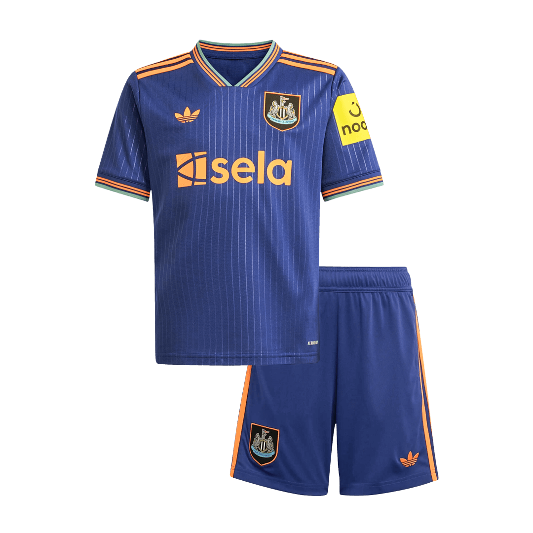 Kid's Newcastle United 2025/26 Third Away Soccer Jersey Kit