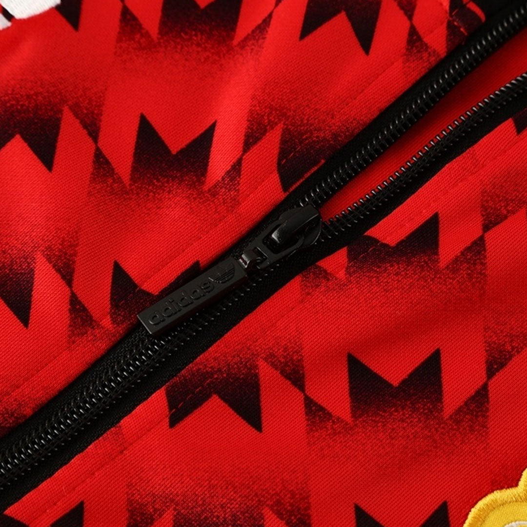 Manchester United 2025/26 Tracksuit Red&Black