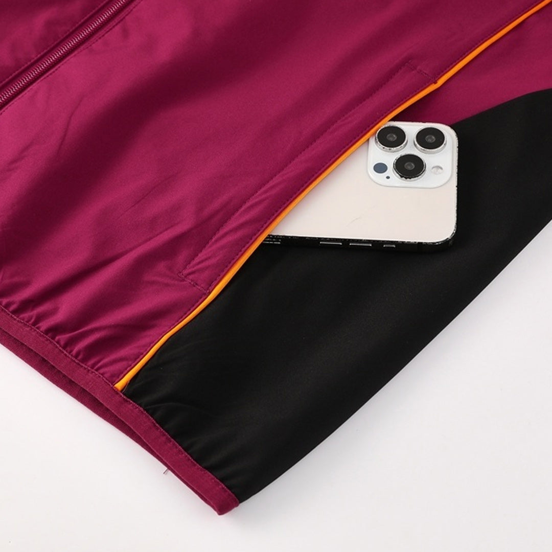 Roma 2025/26 Windbreaker Jacket Red