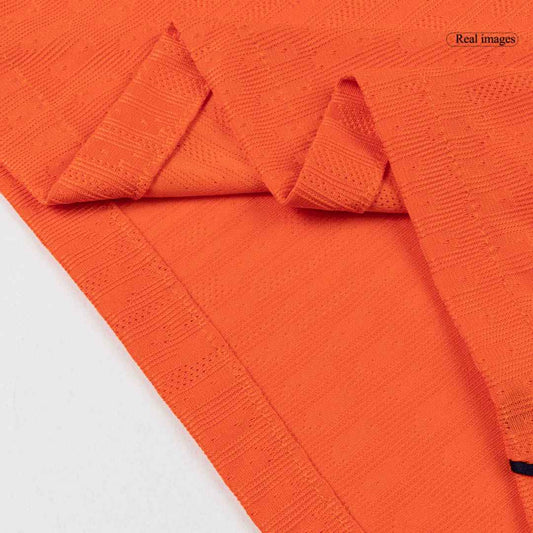 VIRGIL #4 Men's Netherlands World Cup 2026 Player Version Home Soccer Jersey - Slim Fit
