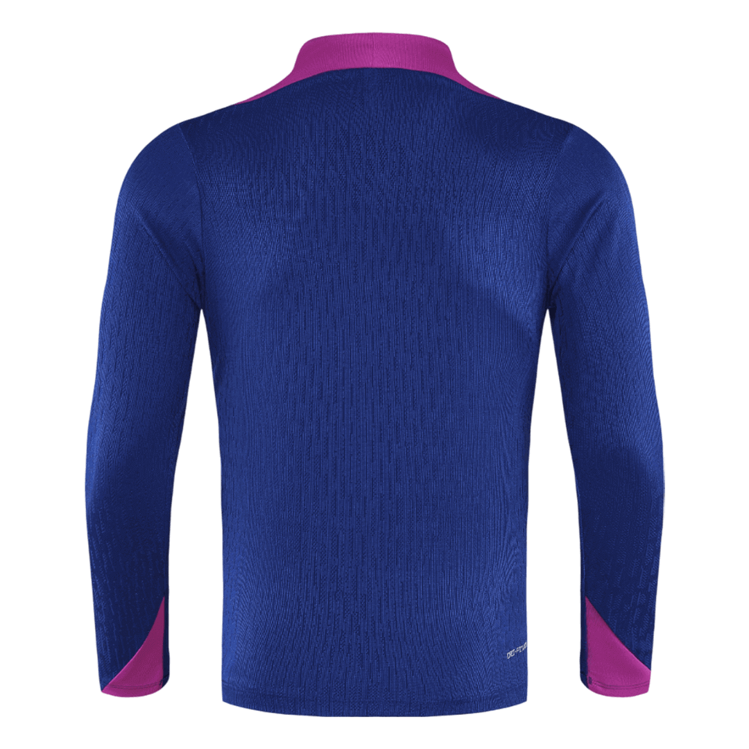 Kid's Barcelona 2025/26 Zipper Sweatshirt Kit