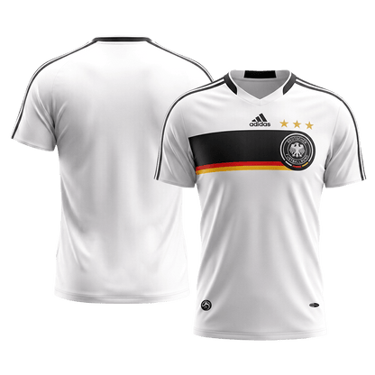 Retro Men's Germany 2008 Home Soccer Jersey
