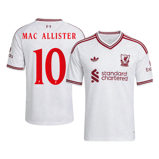 Liverpool 2026/27 Away Soccer Jersey - MAC ALLISTER #10 – UCL