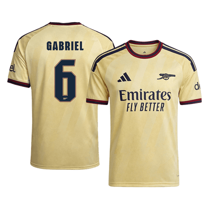 Arsenal 2026/27 Third Away Soccer Jersey - GABRIEL #6 – UCL (Player Edition)