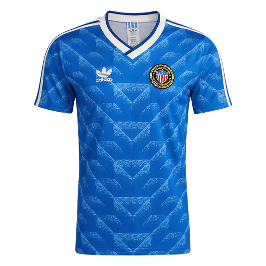 Retro Men's USA 1988 Away Soccer Jersey