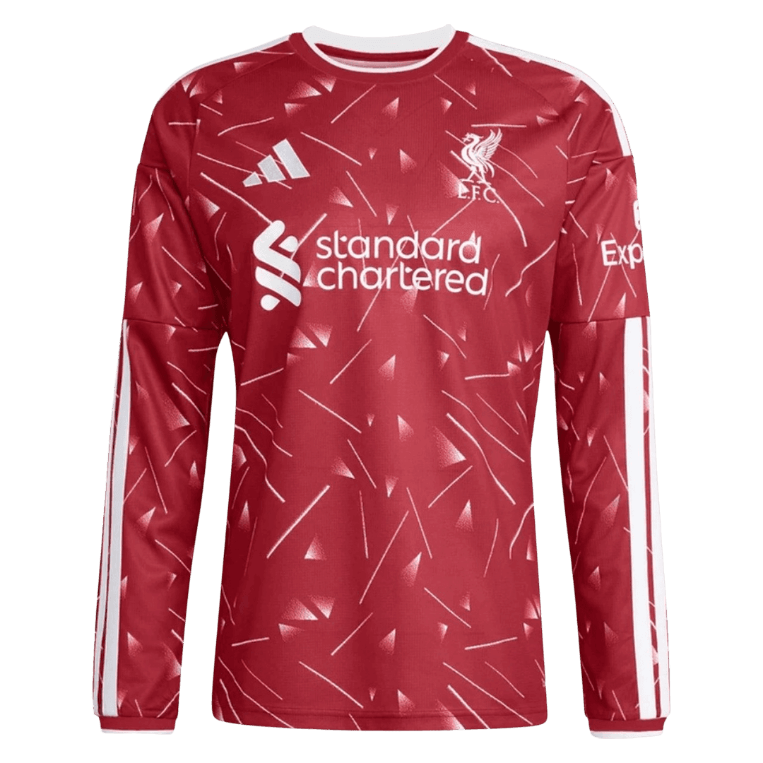 Liverpool 2026/27 Long Sleeve Home Soccer Jersey