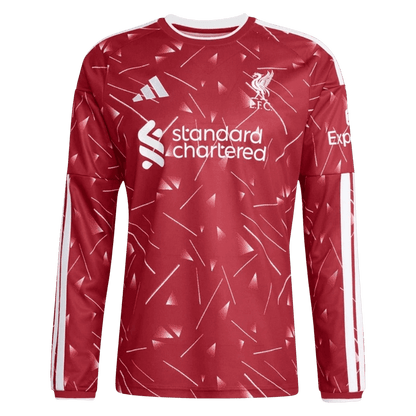 Liverpool 2026/27 Long Sleeve Home Soccer Jersey