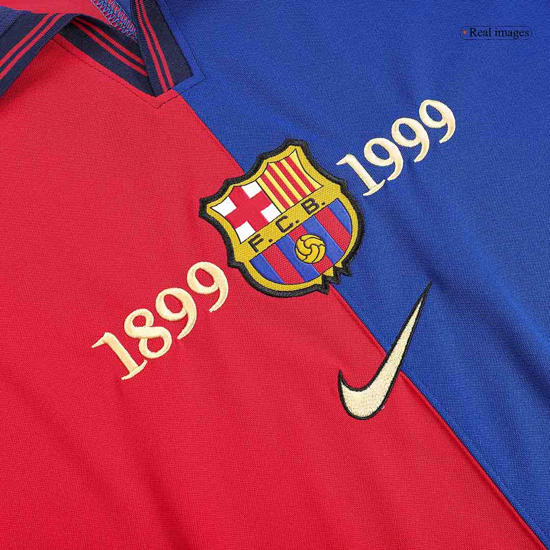 Retro Men's Barcelona 1999/00 Home Soccer Jersey