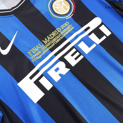 Inter Milan 2009/10 Retro Home Soccer Jersey – UCL Final