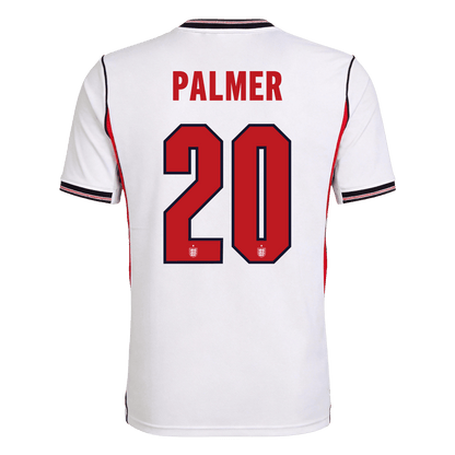 PALMER #20 Men's England World Cup 2026 Home Soccer Jersey
