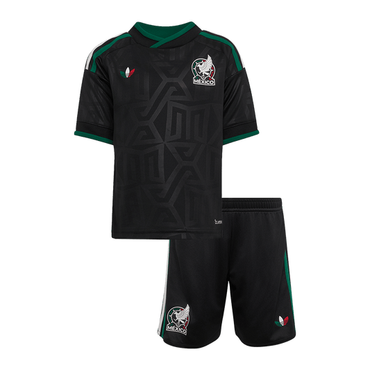 Kid's Mexico World Cup 2026 Third Soccer Jersey Kit