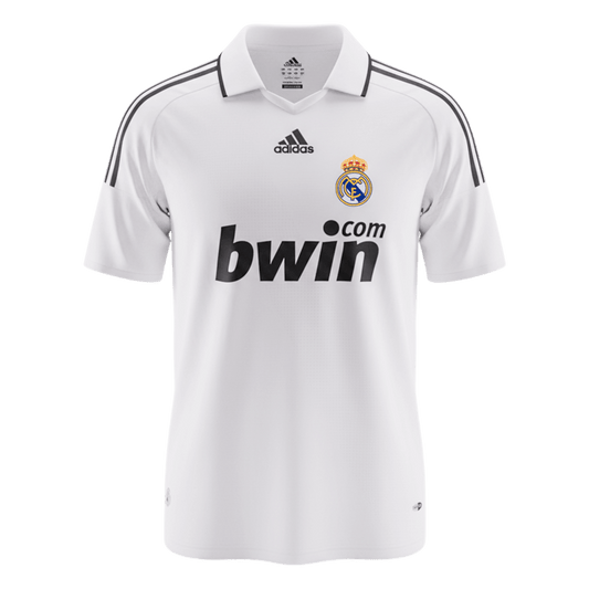 Retro Men's Real Madrid 2008/09 Home Soccer Jersey