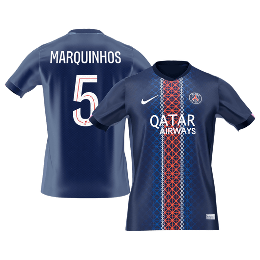 MARQUINHOS #5 Men's PSG 2025/26 Home Soccer Jersey [PREMIUM]