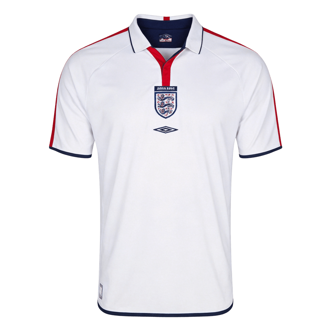 Retro Men's England 2004 Home Soccer Jersey