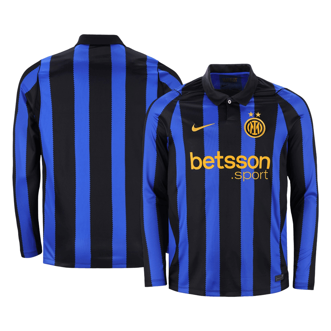 Inter Milan 2026/27 Long Sleeve Home Soccer Jersey