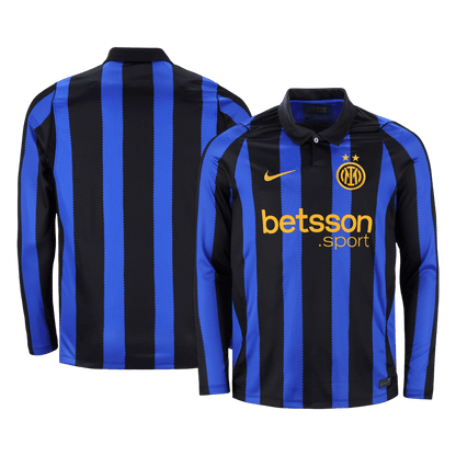Inter Milan 2026/27 Long Sleeve Home Soccer Jersey