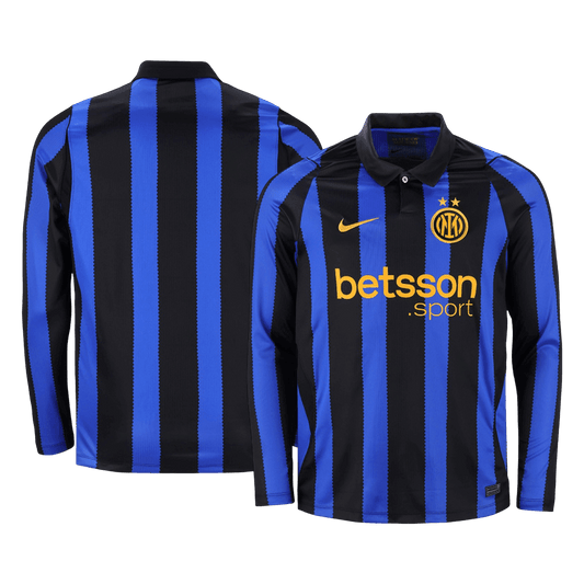 Inter Milan 2026/27 Long Sleeve Home Soccer Jersey