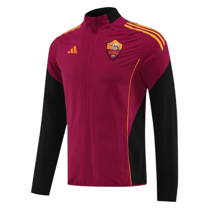 Roma 2025/26 Windbreaker Jacket Red