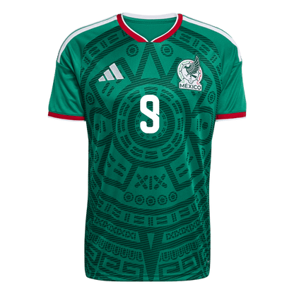Raúl #9 Men's Mexico World Cup 2026 Home Soccer Jersey [PREMIUM]